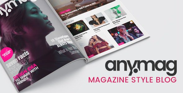 Anymag 2.9.0 - Magazine Style WordPress Blog