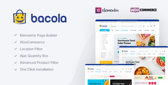 Bacola 1.4.2 - Grocery Store and Food eCommerce Theme