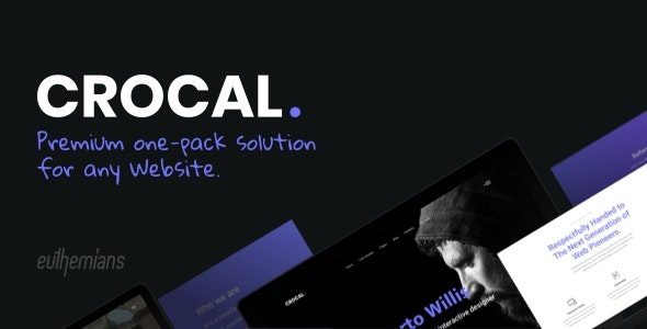 Crocal 2.2.1 - Responsive Multi-Purpose WordPress Theme