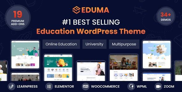 Eduma 5.4.6 - Education WordPress Theme