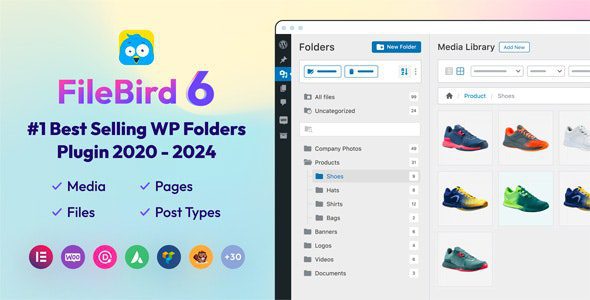 filebird pro 6 0 7 nulled wordpress media library folders 1