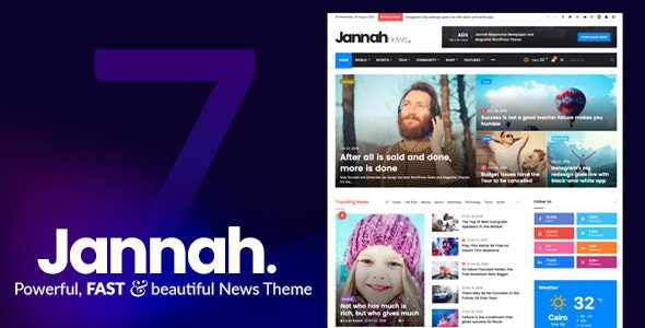 Jannah 7.1.2 - Newspaper Magazine News BuddyPress AMP