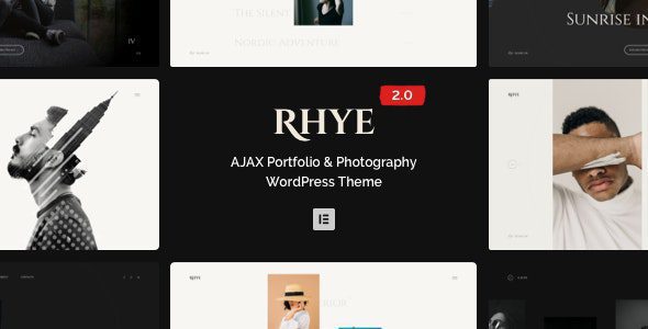 Rhye 3.5.1 - AJAX Portfolio WordPress Theme