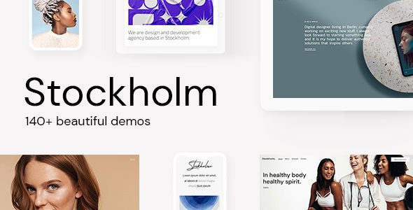 Stockholm 9.8 - Elementor Theme for Creative Business & WooCommerce